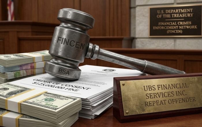 FinCEN Fines UBS Financial Services